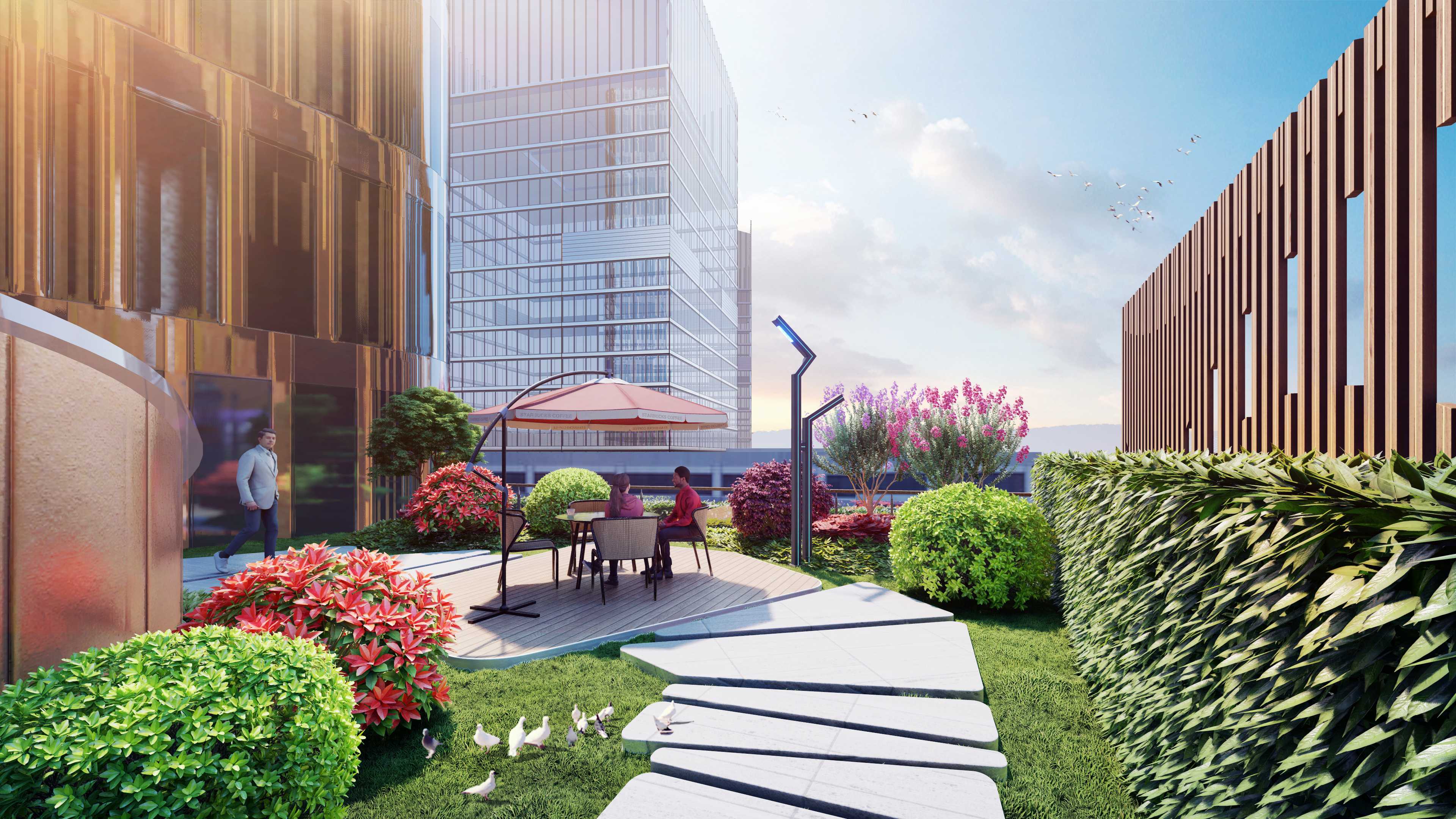 城市绿化景观（景观小品、休闲游乐设施）